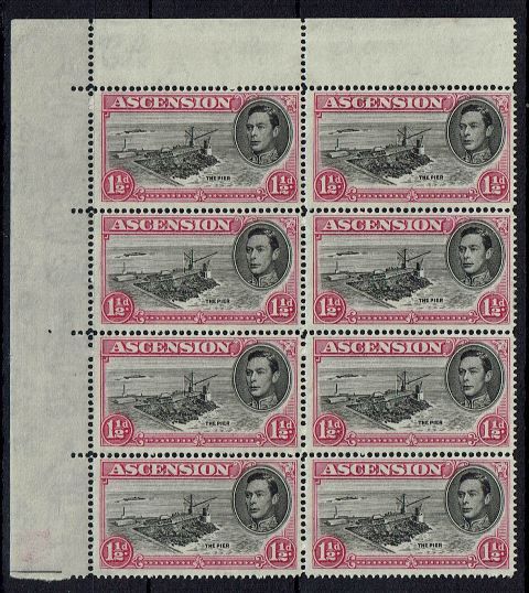 Image of Ascension SG 40d/40db UMM British Commonwealth Stamp